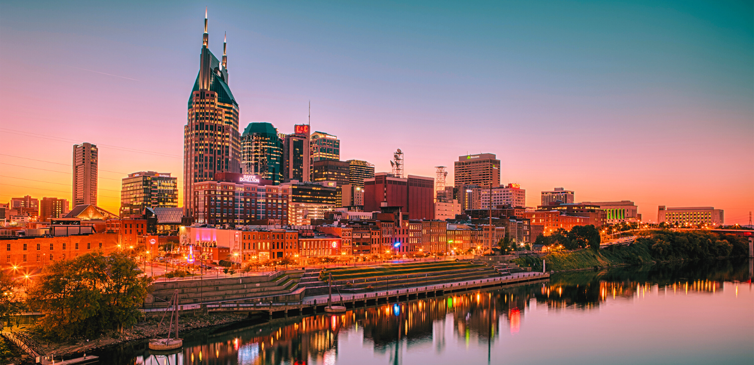 Nashville skyline.